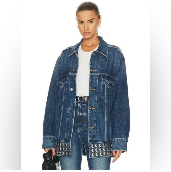 Khaite Grizzo Denim Jacket